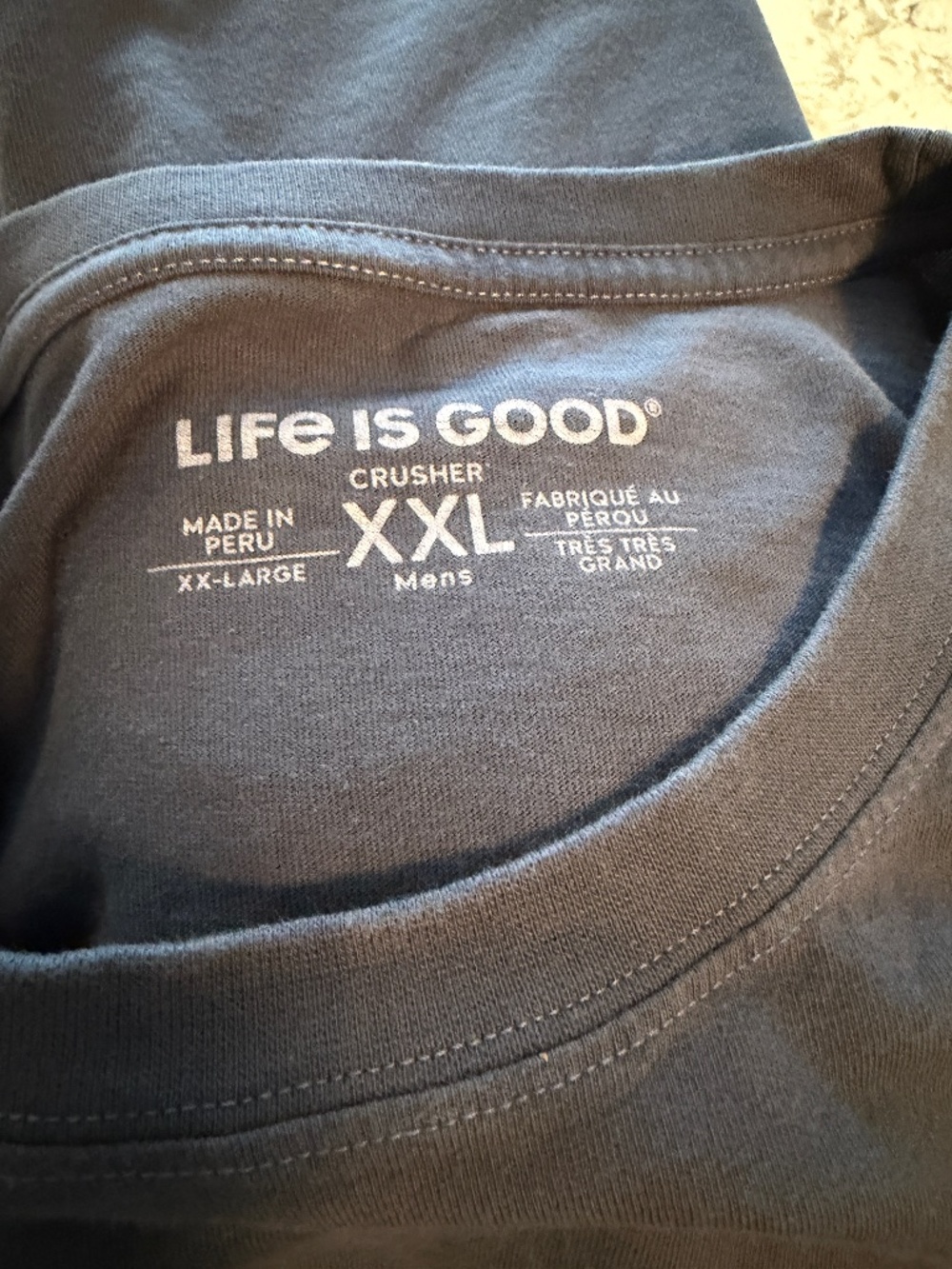 Mens Life is Good Crusher XXL lot